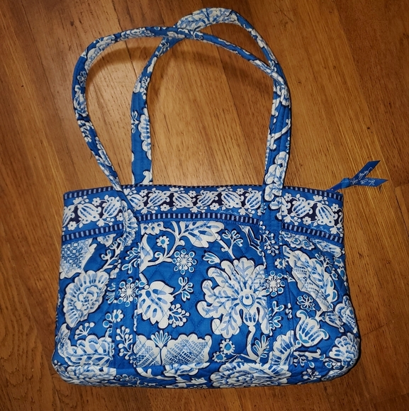 Vera Bradley Blue Lagoon Tote - Picture 10 of 11